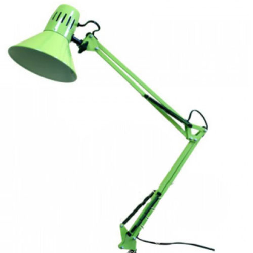 Лампа настольная со струбциной Lemanso LMN093 зеленая
